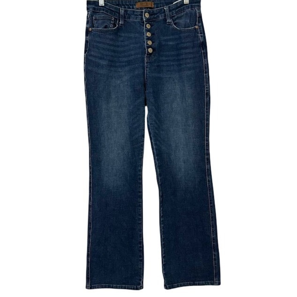 Judy Blue Dark Blue Straight Leg Jeans